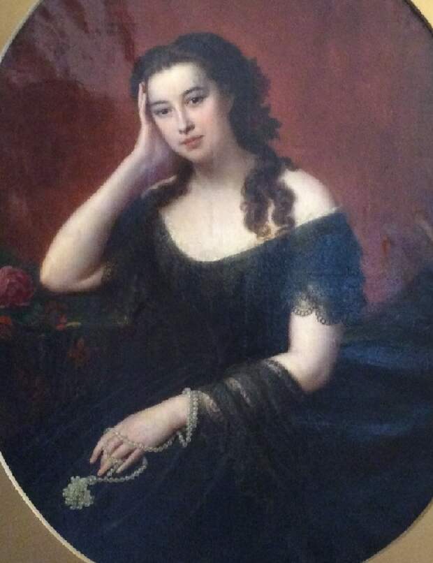 Варвара Римская-Корсакова. Неизвестный художник. Варвара Римская-Корсакова. Неизвестный художник.
