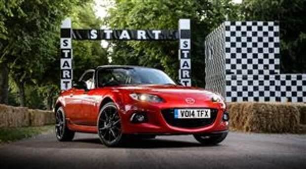 The new fourth-gen Mazda MX-5 will be unveiled in September 2014 - replacing the MX-5 Mk3 (25th anniversary model pictured)