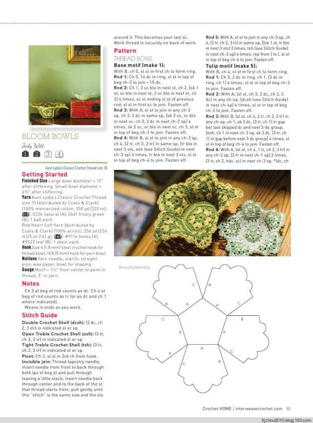 Interweave Crochet Home 2015 - 紫苏 - 紫苏的博客 Interweave Crochet Home 2015 - 紫苏 - 紫苏的博客