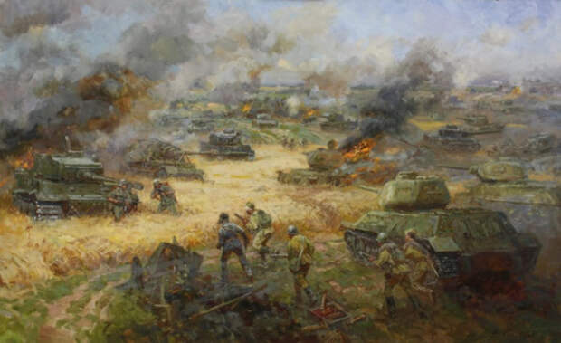 В ходе битвы на Курской дуге состоялось крупнейшее танковое сражение Второй мировой войны.