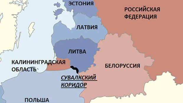 Блокада Калининградской области: сухопутный путь перекроют полигоном НАТО