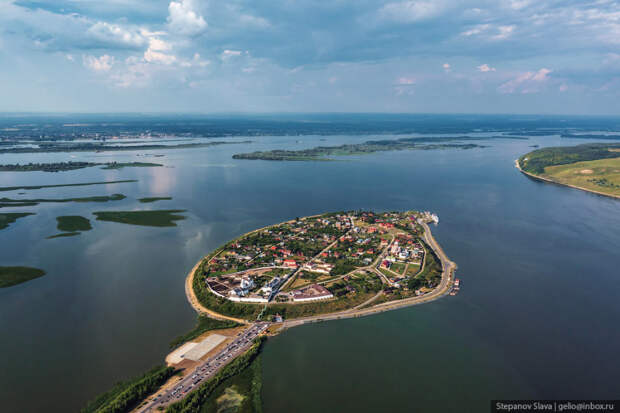Свияжск — город-остров в Татарстане