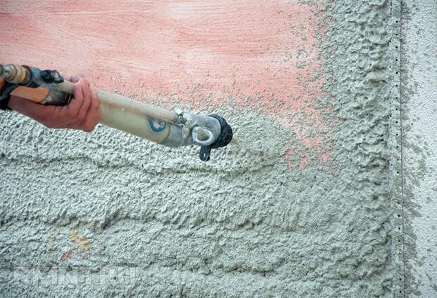 Торкретирование или набрызг-бетон: технология процесса