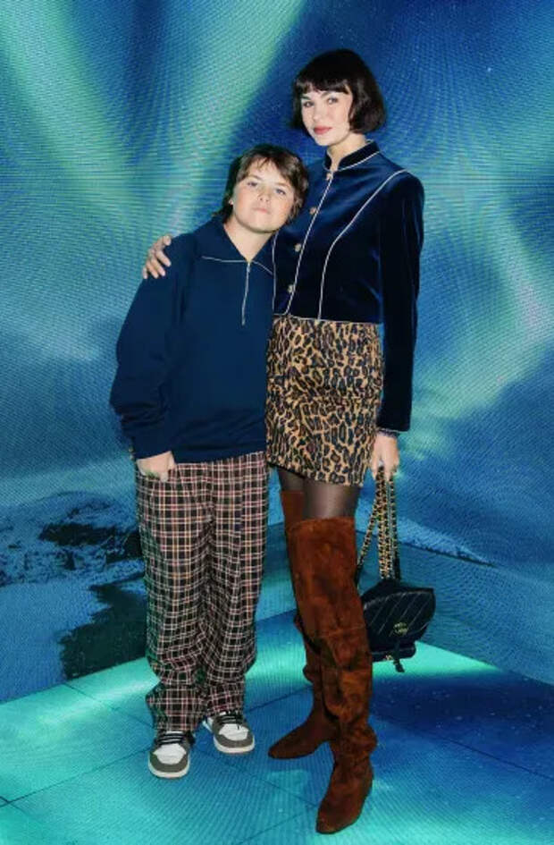 Инга Берман с сыном