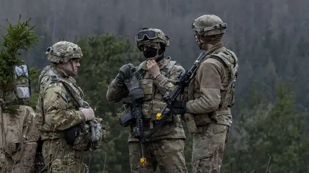 Американские наемники получили ранения в ходе боев с ВС РФ к югу от Лисичанска в ЛНР