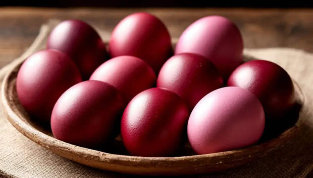 Пасха-2026: мерцающие яйца цвета бордо — как получить эффект «дорого-богато» без лишних затрат