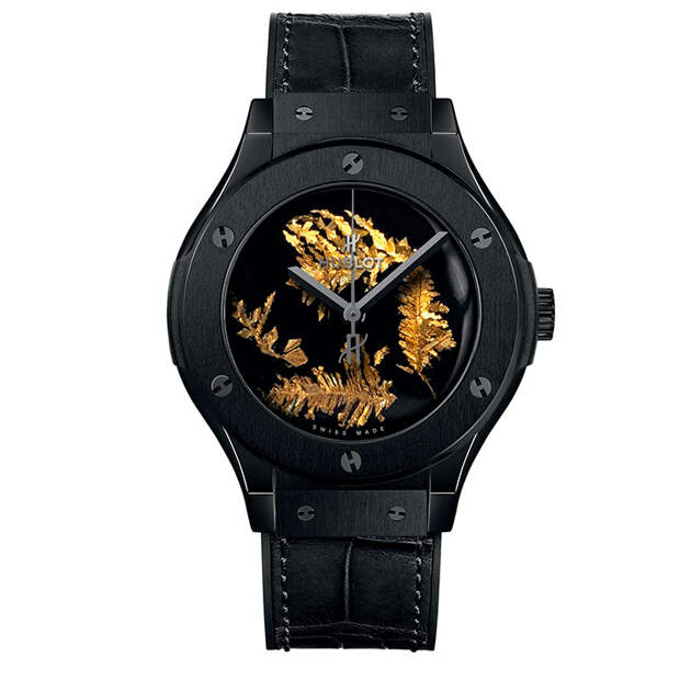 Hublot Classic Fusion Gold Crystal