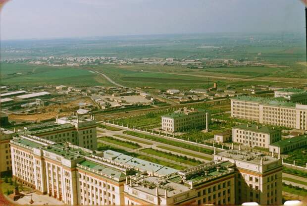 Москва, 1956 год фото, москва, Машина  времени, позитив