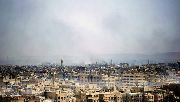 Вооруженное противостояние в Сирии между правительственными войсками и боевиками. Архивное фото