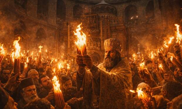 Благодатный огонь, где смотреть верующим трансляцию в 2026 году