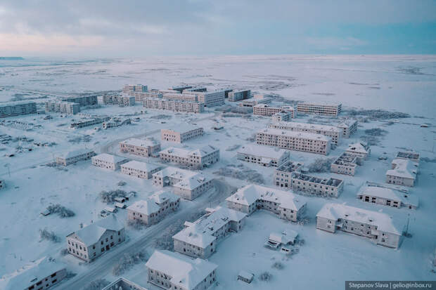 Посёлок Комсомольский, заброшенная воркута, посёлки, покинутые