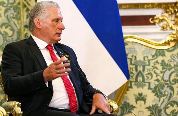 Президент Кубы Диас-Канель поблагодарил Россию за направление танкера с нефтью