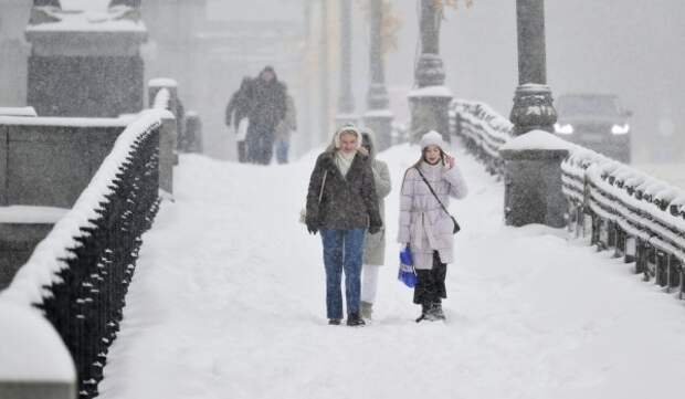 Облачная погода и до 9 градусов мороза ожидаются в Москве 29 января
