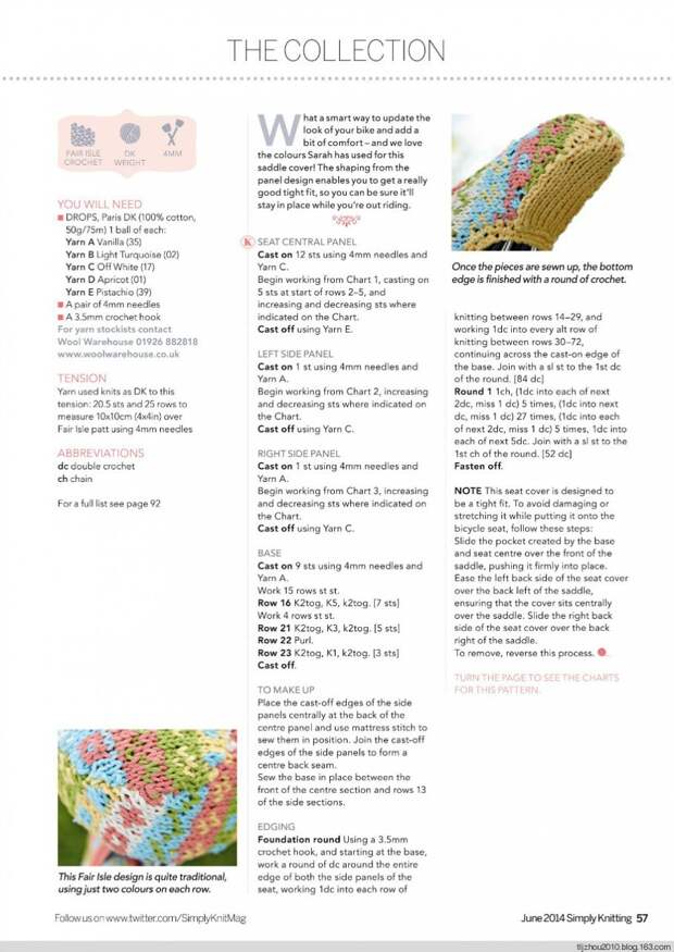 Simply Knitting №121 2014 - 紫苏 - 紫苏的博客 Simply Knitting №121 2014 - 紫苏 - 紫苏的博客