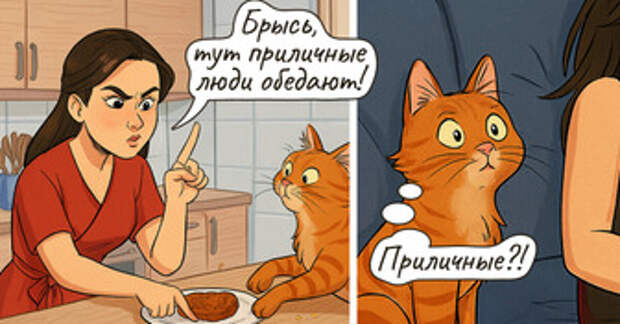 17 честных комиксов от лица питомцев, где каждый хозяин узнает себя