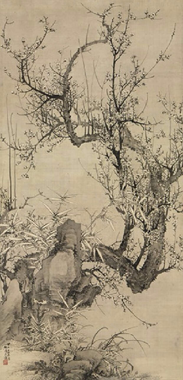 White Prunus, 1834 (335x697, 259Kb)