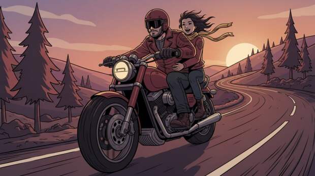 Автоэксперт объяснил, как наличие пассажира влияет на управление мотоциклом