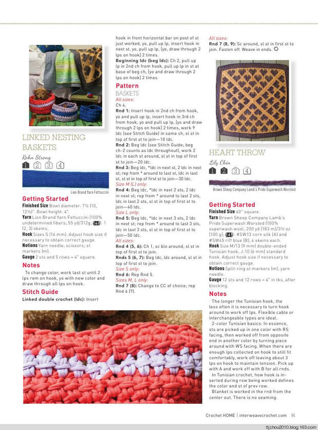 Interweave Crochet Home 2015 - 紫苏 - 紫苏的博客 Interweave Crochet Home 2015 - 紫苏 - 紫苏的博客