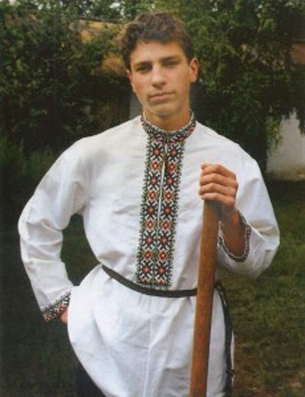 Мужская рубаха украинских переселенцев