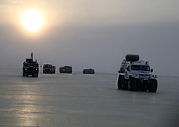 Картинки по запросу В суровых условиях: Минобороны начало испытания военной техники в Арктике