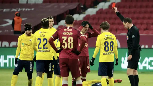 Футболист «Рубина» Лисакович дисквалифицирован на два матча РПЛ