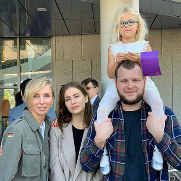 Светлана Бондрчук, Тата и Сергей Бондарчук с дочерью Верой