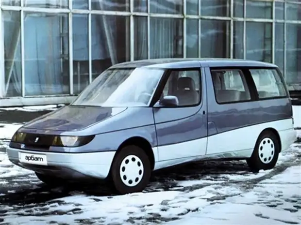 Москвич-2139 «Арбат» мог стать первым советским семиместным минивэном Москвич-2139 «Арбат» мог стать первым советским семиместным минивэном