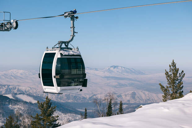 Протяженность горнолыжных трасс на курорте "Манжерок" увеличилась до 81 км