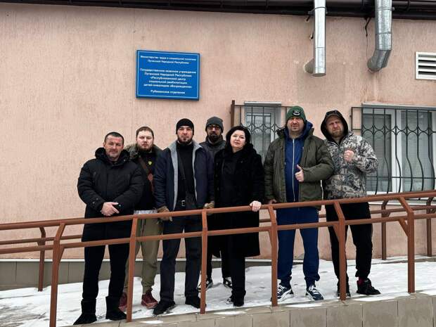 Волонтеры из Татарстана передали помощь центру «Возрождение» в Рубежном