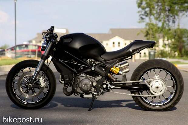 Тюнинг мотоцикла Ducati Monster 1100 2009