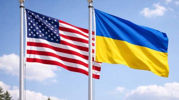Украина и США / Изображение сгенерировано ИИ ChatGPT / amic.ru