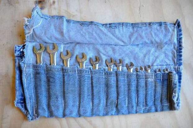 9 нужных в хозяйстве вещей, которые можно сделать из старых джинсов