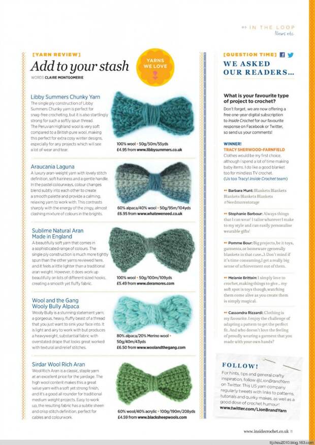 Inside Crochet №58 2014 - 紫苏 - 紫苏的博客 Inside Crochet №58 2014 - 紫苏 - 紫苏的博客