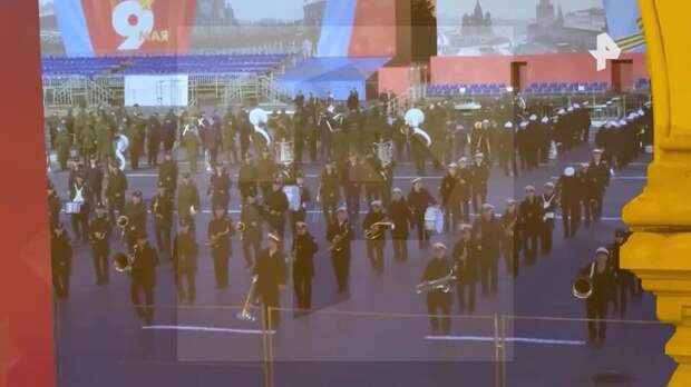Репетиция Парада Победы прошла на Красной площади - видео