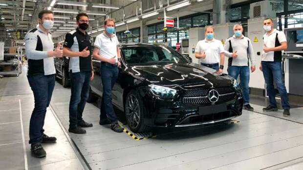 Новый Mercedes-Benz E-класса стали производить в России Новый Mercedes-Benz E-класса стали производить в России