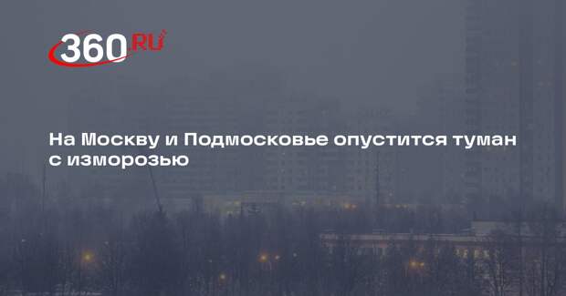 Гидрометцентр: ночью и утром 5 февраля на Московский регион опустится туман