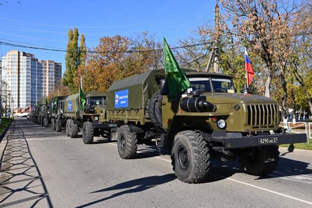 Из Адыгеи в зону СВО отправили 200 тонн гуманитарного груза