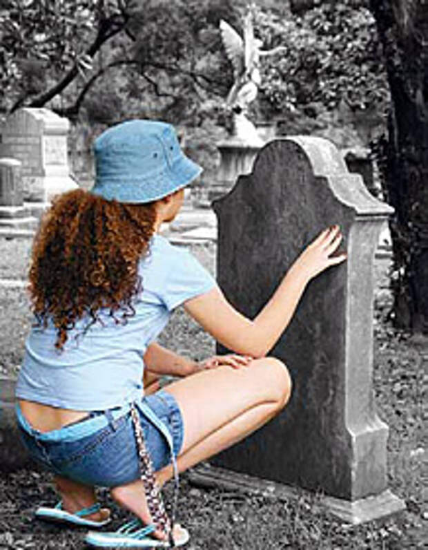 Девочку какой-то неведомой силой тянуло на кладбище