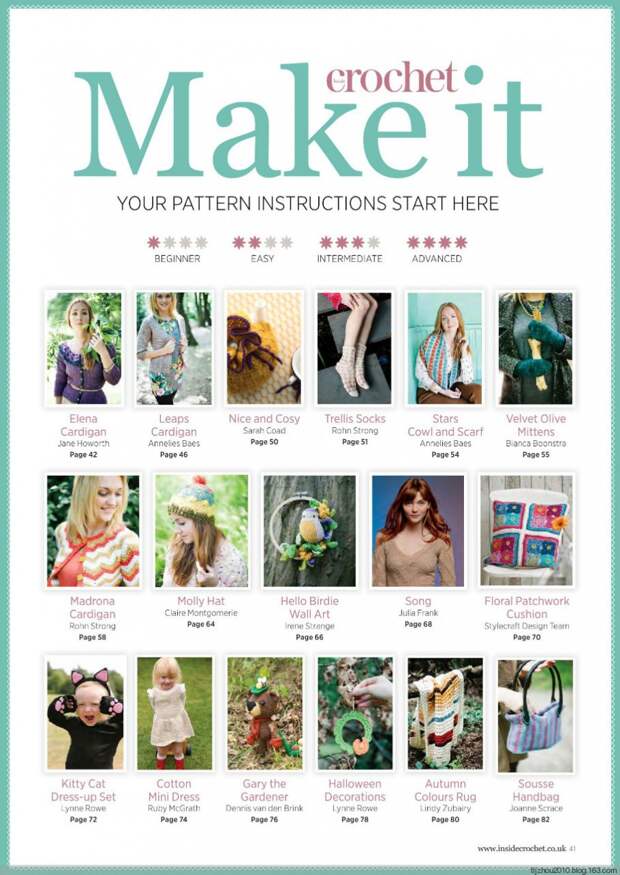 Inside Crochet №57 2014 - 紫苏 - 紫苏的博客 Inside Crochet №57 2014 - 紫苏 - 紫苏的博客