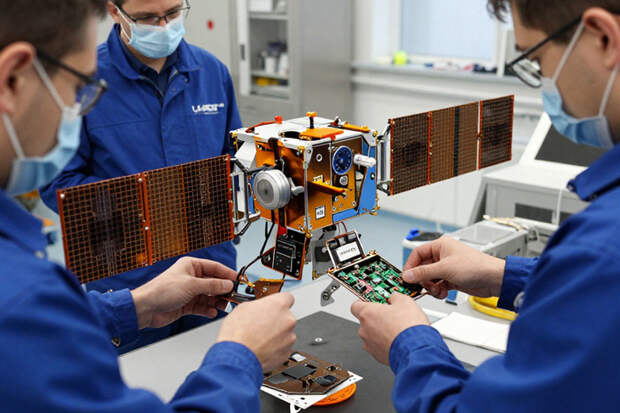 В Новосибирске завершили сборку нового спутника с искусственным интеллектом