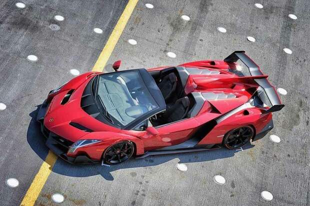 8. Lamborghini Veneno Roadster — 4,5 млн долларов авто 2019, машины, рейтинг, самые дорогие машины, топ, топ 2019, транспорт, эксклюзив
