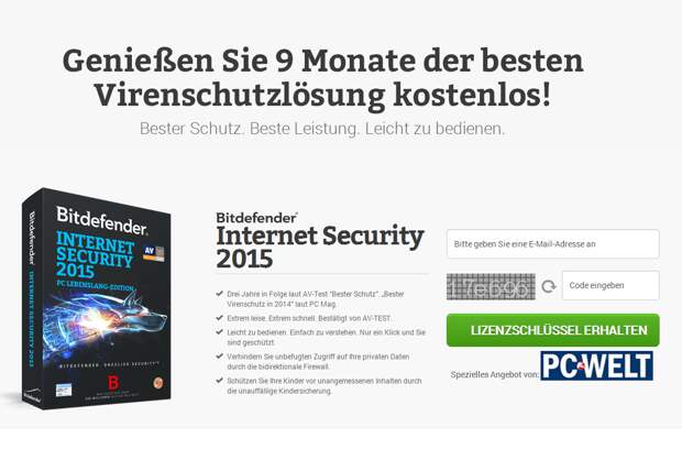 Bitdefender Internet Security на 9 месяцев бесплатно
