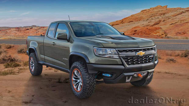 Концепт пикапа Chevrolet Colorado ZR2 / Шевроле Колорадо ZR2