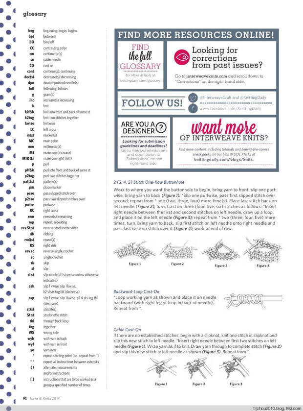 Make It! Knits Special Issue 2014 - 紫苏 - 紫苏的博客