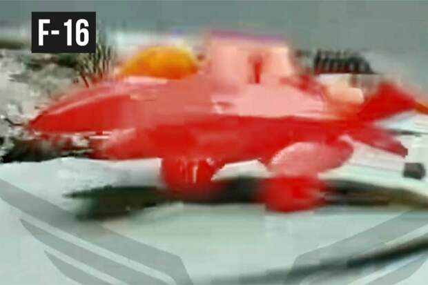 Появилось видео уничтожения дроном американского истребителя