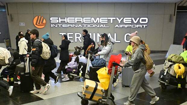 Московские аэропорты продолжают штатно работать при аномальном снегопаде