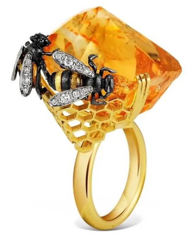 Золото 585 кострома. Кольцо пчела Санлайт. Золотое кольцо с цитрином 585. 585 Кольцо с цитрином. Золотое кольцо с цитрином и пчелой.