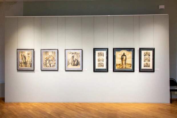 В Нижегородском художественном музее проходит выставка Татьяны Быковой «Живу и вижу»