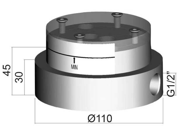 Скрытая часть Paffoni Light LIG030