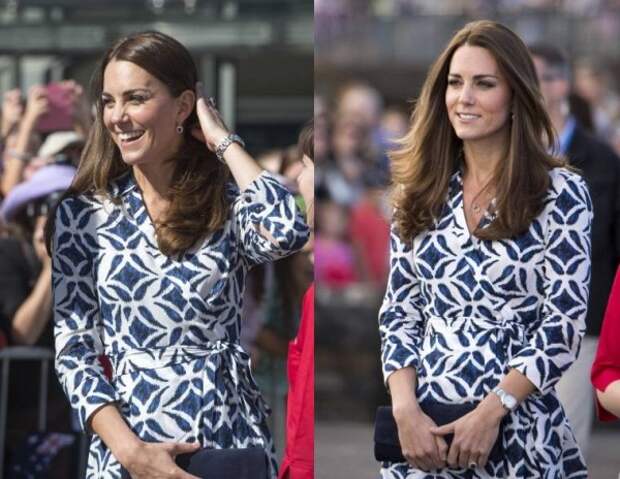 Kate Middleton Wore Diane Von Furstenberg Wrap Dress